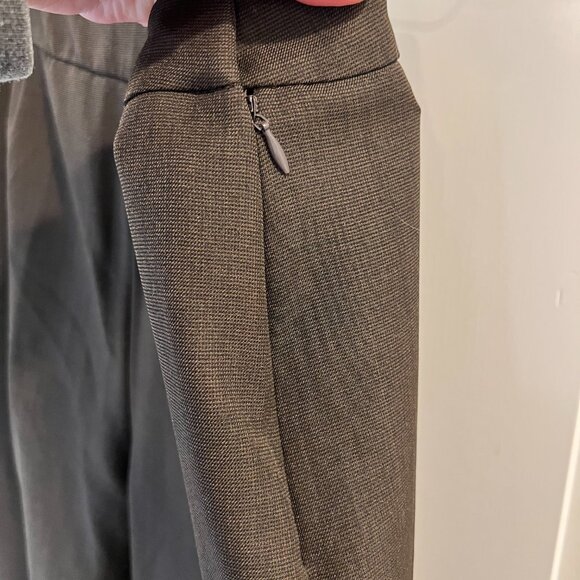 Suit Studio Dark Brown Heathered Pant Suit – Jacket 18 / Pants 18 - Picture 3 of 16